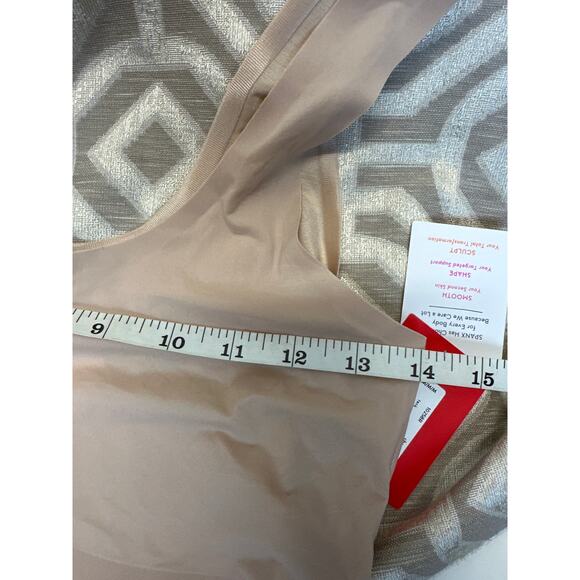 Spanx Thinstincts 2.0 Shapewear Champagne Beige Size M Slimming Nude - Picture 7 of 7